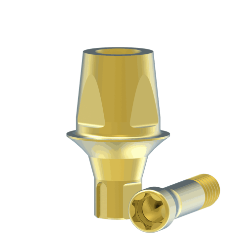 Federa - Pilar Ø 5.0, altura 4.0 mm
con tornillo pasante para prótesis digital cementada
Puente/Corona