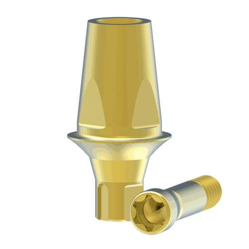 Federa - Pilar Ø 5.0, altura 5.5 mm
con tornillo pasante para prótesis digital cementada
Puente/Corona