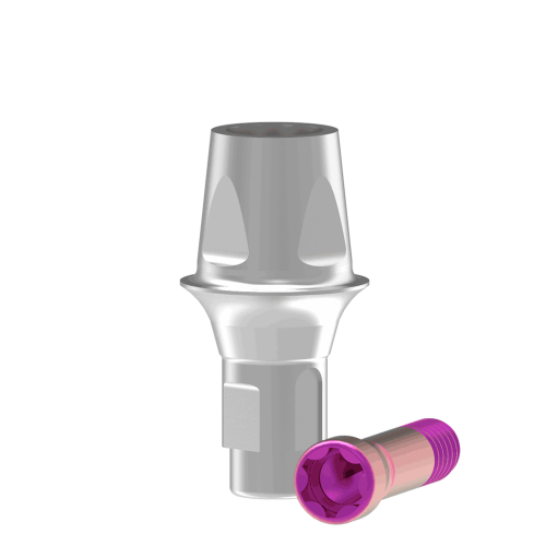 Federa - Pilar Ø 5.0, altura 4.0 mm
con tornillo pasante para prótesis digital cementada
Puente/Corona