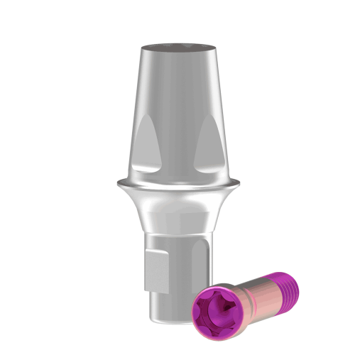 Federa - Pilar Ø 5.0, altura 5.5 mm
con tornillo pasante para prótesis digital cementada
Puente/Corona
